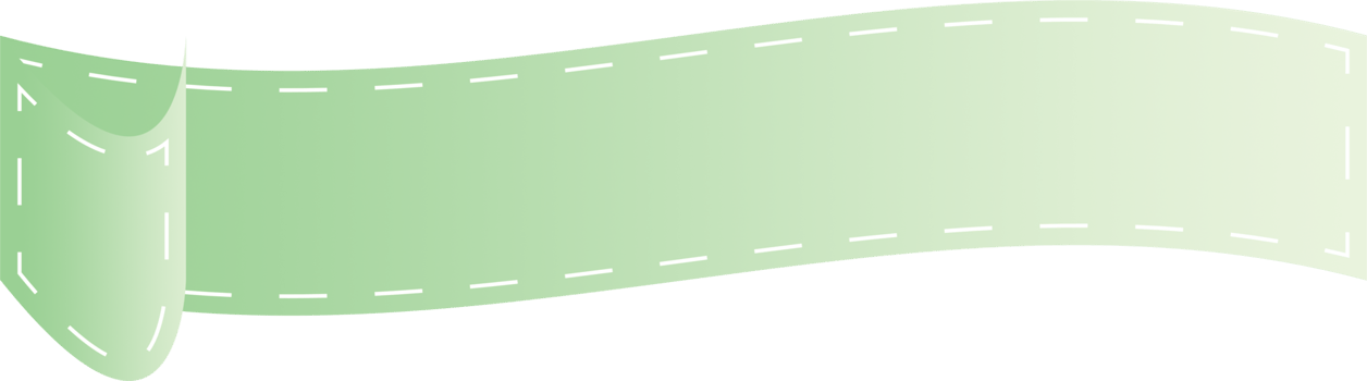 Pastel ribbon banner design png