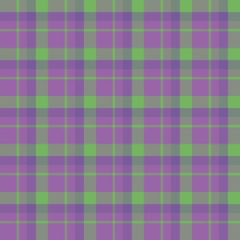 Seamless pattern in creative bright violet and green colors for plaid, fabric, textile, clothes, tablecloth and other things. Vector image.