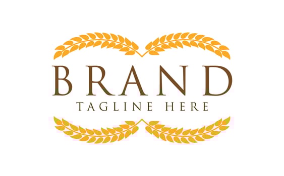 classic logo brand identity clothing business luxury modern vector