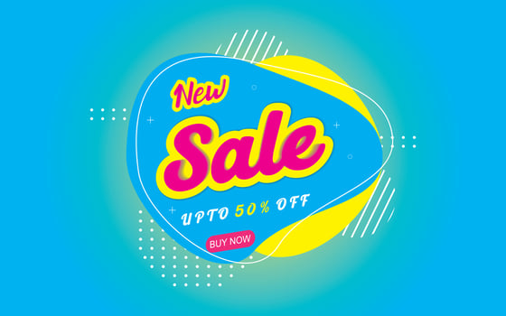 Sale banner template design  Super Sale end of season special offer banner. vector