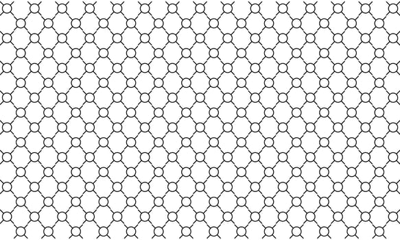 Circle Shape Motif Pattern. Contemporary Decoration for Interior, Exterior, Carpet, Textile, Garment, Cloth, Silk, Tile, Plastic, Paper, Wrapping, Wallpaper, Background, Ect. Vector