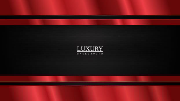 Luxury red gradient elegant presentation background vector