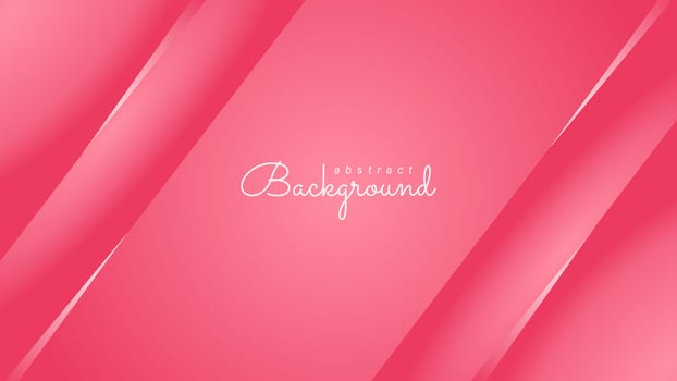 Abstract pink geometric line realistic background design vector