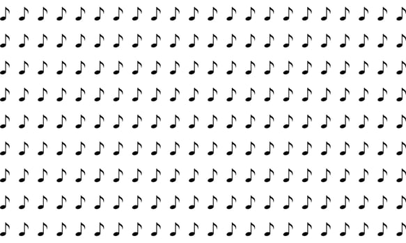 Musical Icon Motif Pattern for Ornate or for Decoration for Interior, Exterior, Carpet, Textile, Garment, Cloth, Silk, Tile, Plastic, Paper, Wrapping, Wallpaper, Background, Ect. Vector
