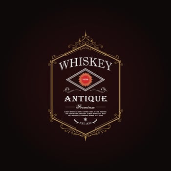 Luxurious vintage logo, Premium vintage logo, sign, signature, symbol, luxury high quality logo. Luxury jewelers shop vector design. golden. premium logo