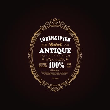Luxurious vintage logo, Premium vintage logo, sign, signature, symbol, luxury high quality logo. Luxury jewelers shop vector logo design. golden logo. premium logo