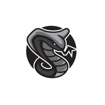 cobra mascot logo vector