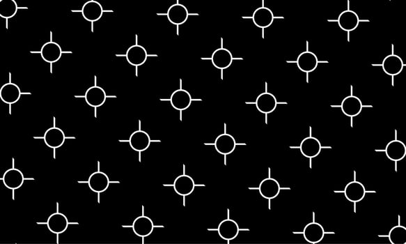 Circle Shape Motif Pattern. Contemporary Decoration for Interior, Exterior, Carpet, Textile, Garment, Cloth, Silk, Tile, Plastic, Paper, Wrapping, Wallpaper, Background, Ect. Vector