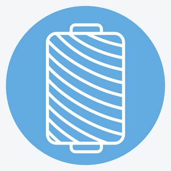 Icon Robbin. suitable for education symbol. blue eyes style. simple design editable. design template vector. simple illustration vector