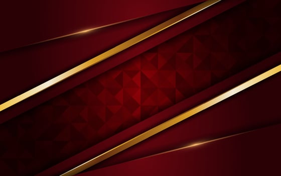 Modern dark red background with texture effect overlap layer design vector