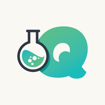 Alphabet of Lab Q vector