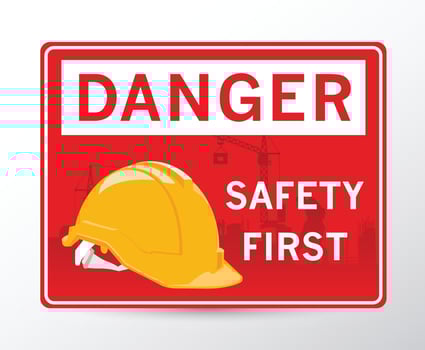 danger icon vector illustration.
