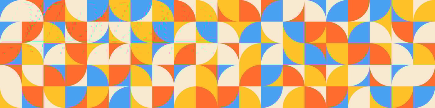 Geometry minimalistic composition template. Design for banner, flyers, print, poster, wallpaper, fabric. Abstract geometrical. Vector illustration.
