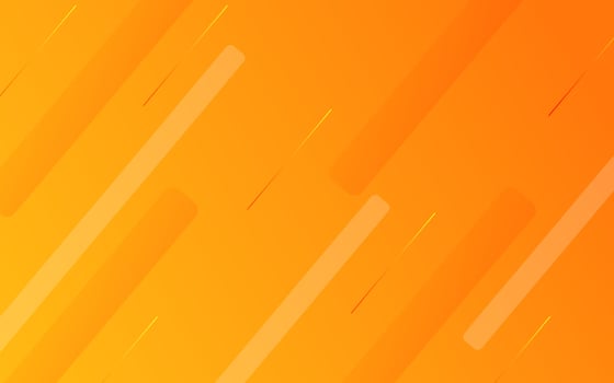 Abstract gradient orange modern design background vector