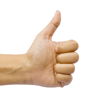 Gesturing hand Good png