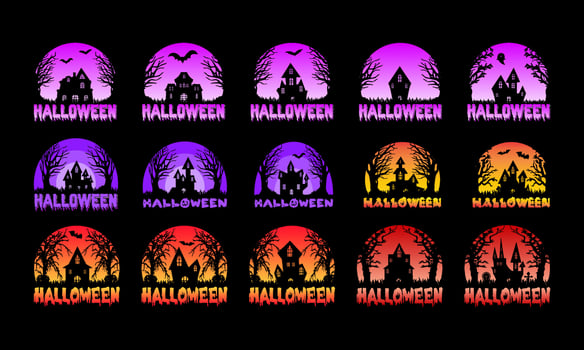 Halloween t shirt design template. Halloween party t shirt design. Typography, illustration Halloween t shirt design vector