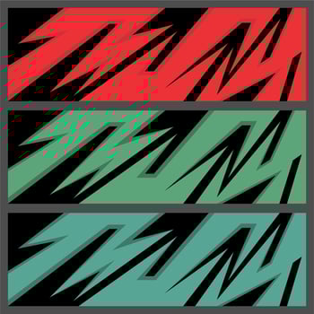 car decal wrap abstract vector