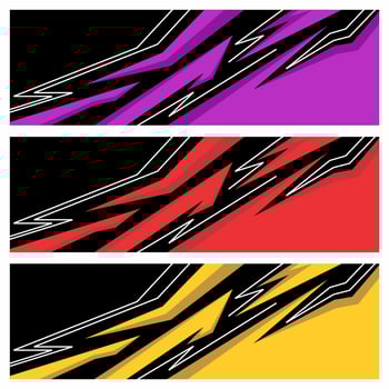 Sports in the style of abstract geometric shapes vector