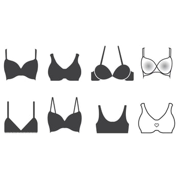 Bra icon  vector illustration template design