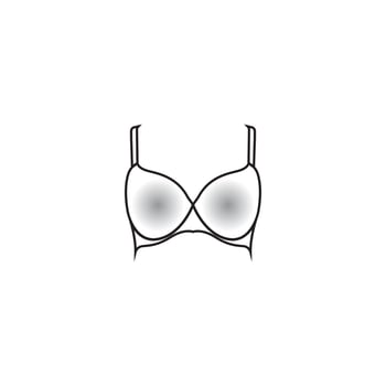 Bra icon  vector illustration template design
