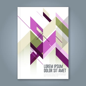 minimal geometric shapes design background for business annual report book cover brochure flyer poster vector