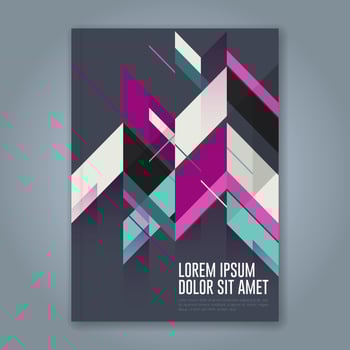minimal geometric shapes design background for business annual report book cover brochure flyer poster vector