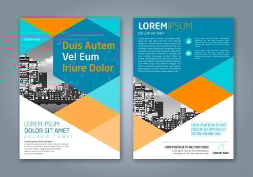 minimal geometric shapes design background for business annual report book cover brochure flyer poster vector