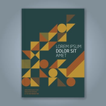 minimal geometric shapes design background for business annual report book cover brochure flyer poster vector