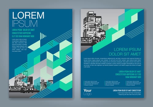 minimal geometric shapes design background for business annual report book cover brochure flyer poster vector
