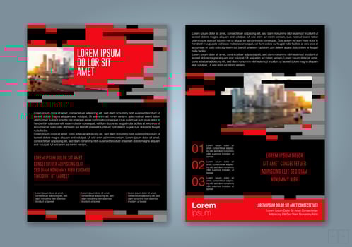 minimal geometric shapes design background for business annual report book cover brochure flyer poster vector