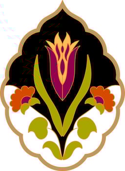 Floral Motif Design vector