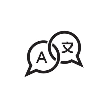 Translate Icon EPS 10 vector