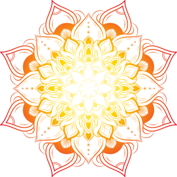 mandala for design hand drawn png