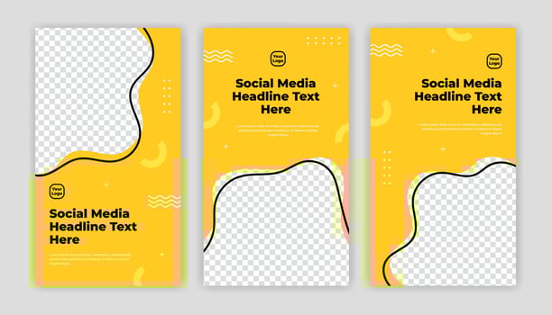 Modern Social Media banner template can be edited. Anyone can use this design easily. Promotional web banners for social media. Elegant sale and discount promo - Vector. vector