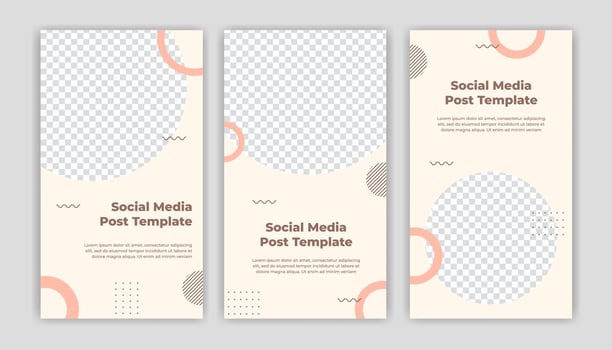 Modern Social Media banner template can be edited. Anyone can use this design easily. Promotional web banners for social media. Elegant sale and discount promo - Vector. vector