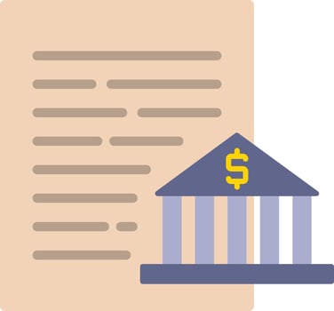 Grant Flat Icon vector