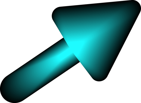 Arrows button pointer direction for decorative png