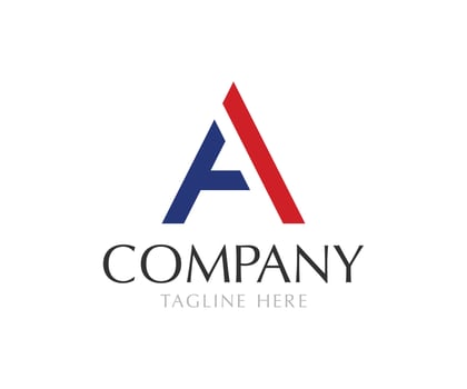 Creative A letter logo Design vector