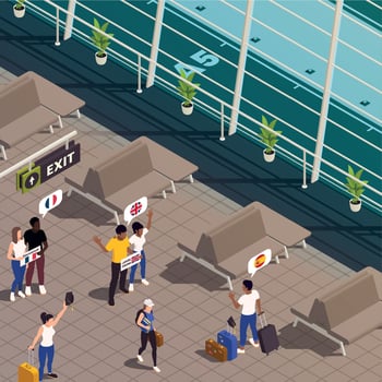 Global Education Arrival Composition vector