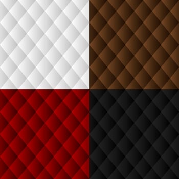 Seamless Geometric Pattern Gradient Diamond Shape vector