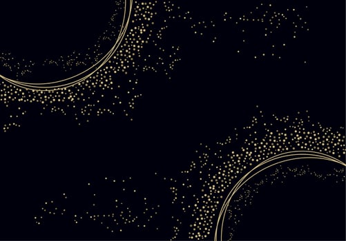 circles and sparks vector