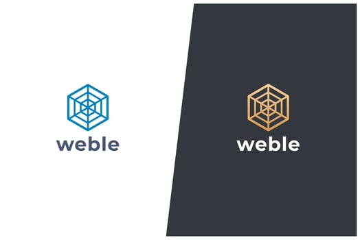 Marketing Trading Networking Vector Logo Concept
