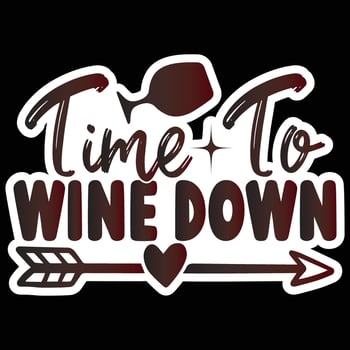Best Of Wine Sticker Design And Download Vector File.