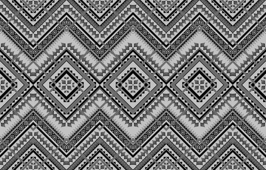 Geometric ethnic pattern traditional. Seamless vector. Design for background,carpet,wallpaper,clothing,wrapping,Batik,fabric, illustration,embroidery. vector
