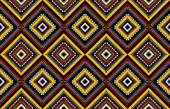 Geometric ethnic seamless pattern. Traditional tribal style. Design for background,texture,fabric,wallpaper,clothing,carpet,batik,embroidery vector