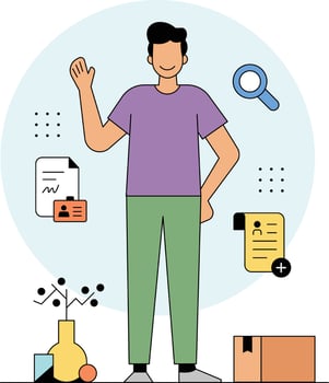 User identity verifacation and approval vector