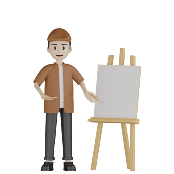 3D Painter Transparent png
