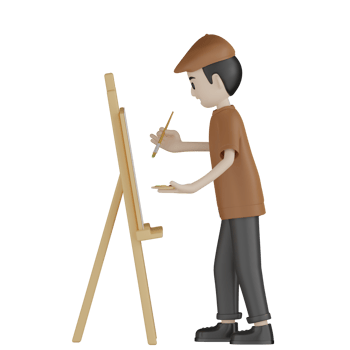 3D Painter Transparent png