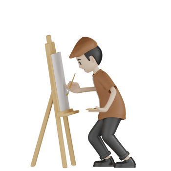 3D Painter Transparent png