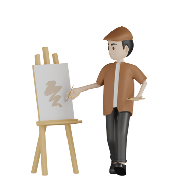 3D Painter Transparent png